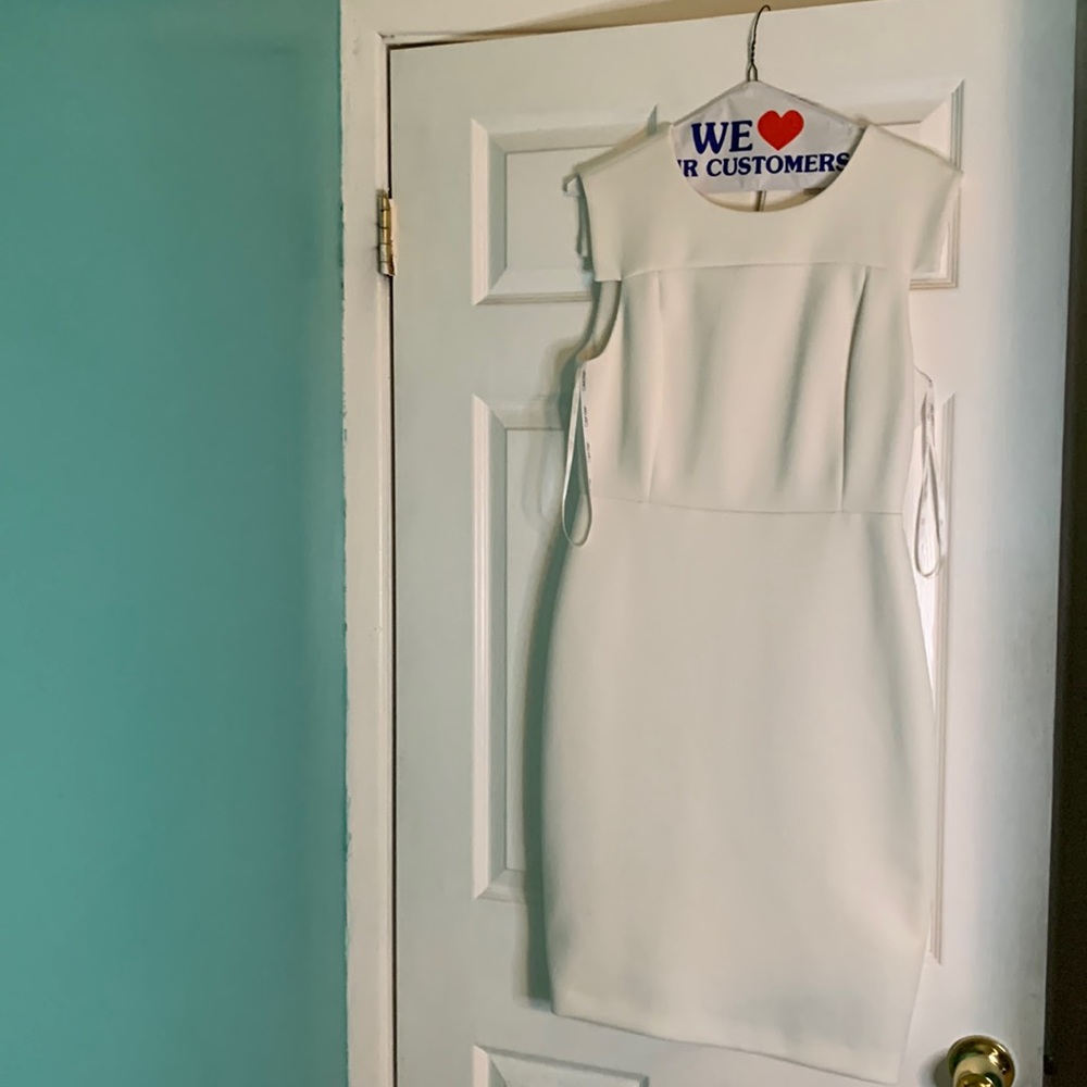Calvin Klein, Size 8, White
